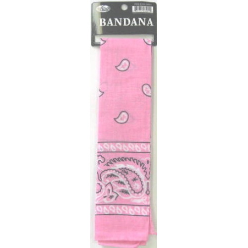 Bandana Printd Pink-21X21 inches