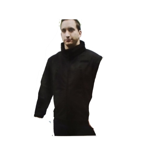 Concealed carry jacket black - large