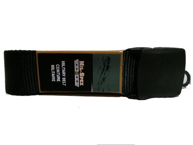 Belt 48 inch military black dress belt