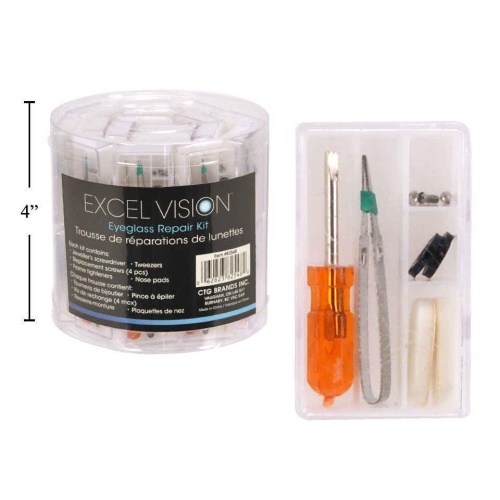 Eyeglass repair kit - excel vision