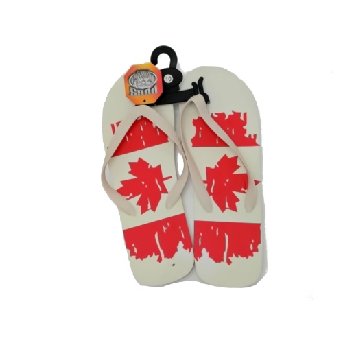 Flip Flops Canada Flag Asst