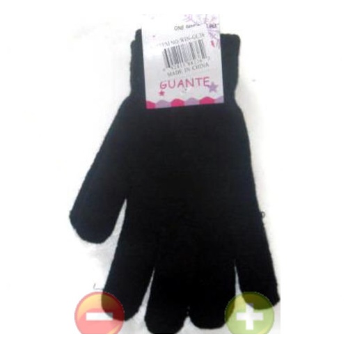 Gloves black single magic