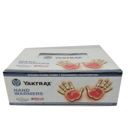 Hand Warmers 30pk. 30 Hrs Yaktrax (or B/U$0.79ea)