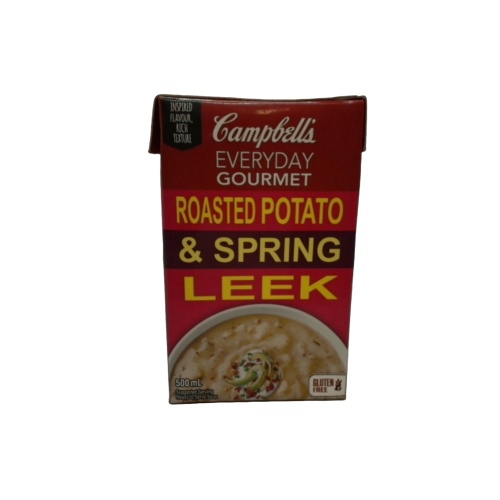 Soup Roasted Potato & Spring Leek 500mL Campbell's Everyday Gourmet