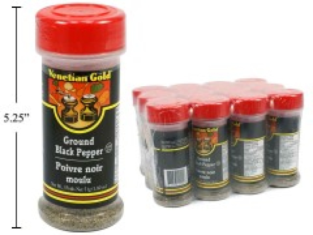 V. Gold, Black Pepper Ground 40g.