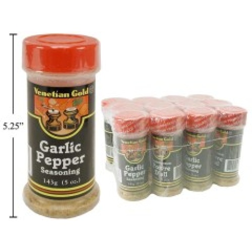 V. Gold, Garlic Pepper Salt 143g.