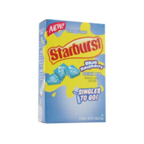 STARBURST SINGLES BLUE RASPBERRY 12/6CT