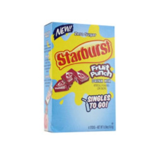 STARBURST SINGLES FRUIT PUNCH 12/6CT