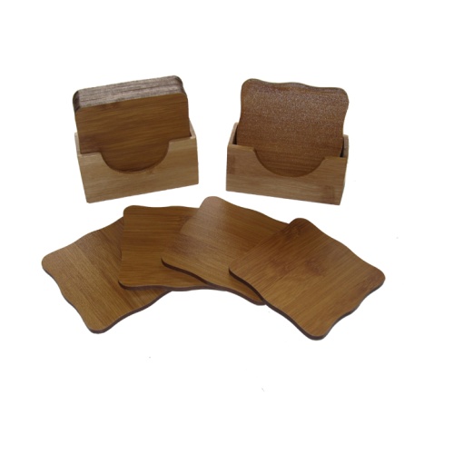 Bamboo coasters Assorted