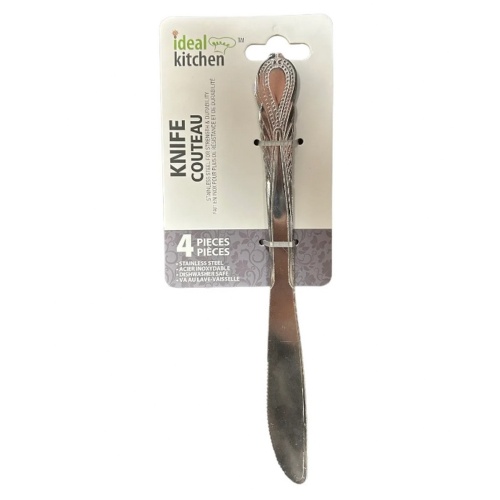 Dinner Knife 4 Pk Ideal Kitchen