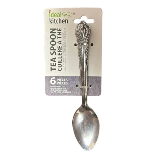 Tea Spoon 6 Pk Ideal Kitchen