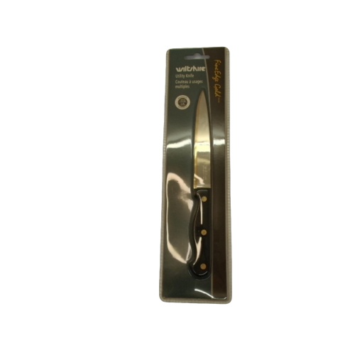 Utility kitchen knife Wiltshire fine edge gold