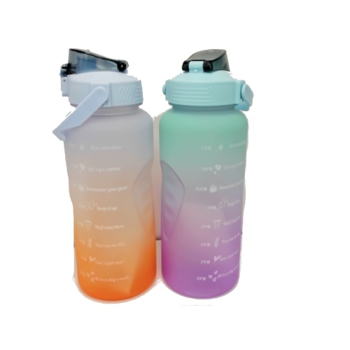 Water Bottle 64oz. Two Toned