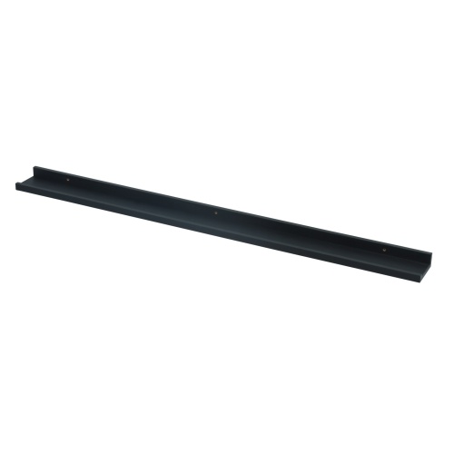 47 ledge shelf , black