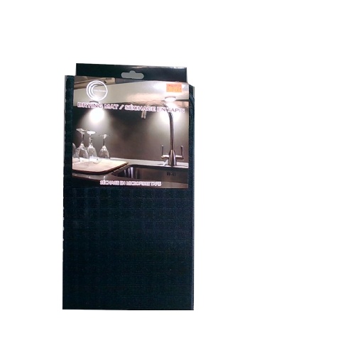 Microfibre Drying Mat Black 15x20