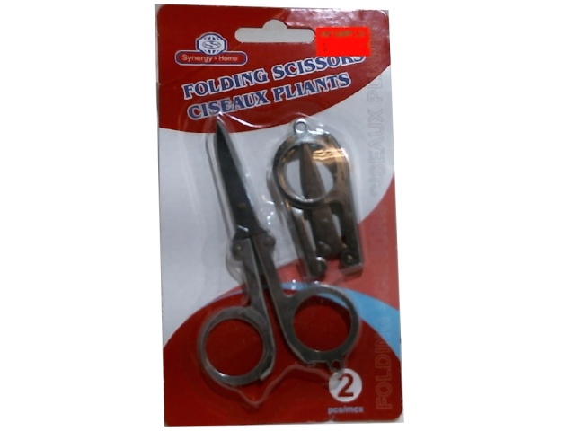 Scissors Folding 2 pk. Carded