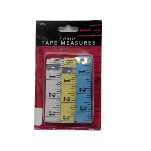 Vinyl Tape Measures 120 3pk.