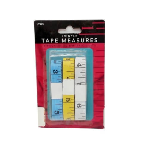 Vinyl Tape Measures 60 3pk.