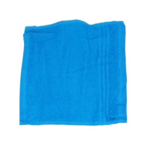 Cotton Wash Towel Turquoise 12x12