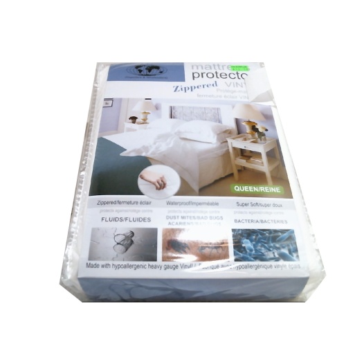 Queen Mattress Zippered Protector Vinyl