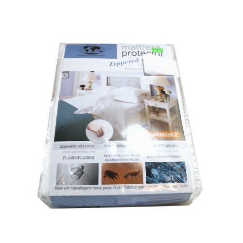 Twin Mattress Zippered Protector Vinyl