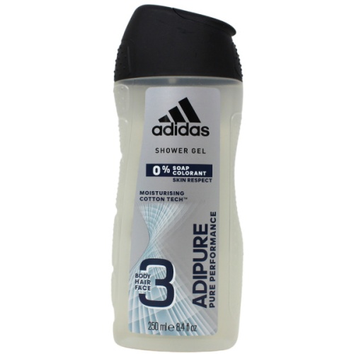 ADIDAS Body Wash 250ML 3IN1 COTTON TECH