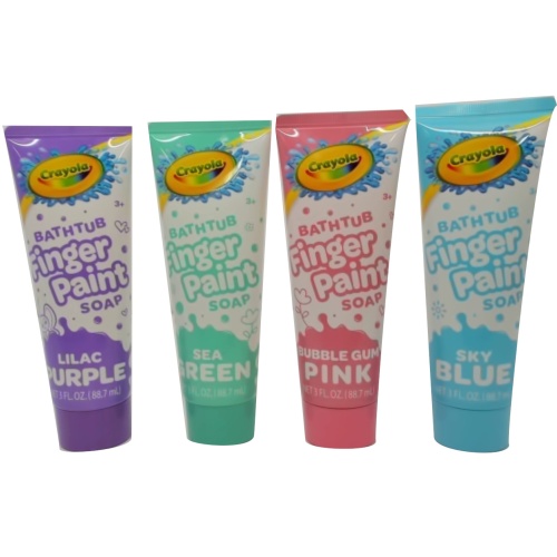 Bathtub Finger Paint Soap 88.7mL Crayola Ass't Colours