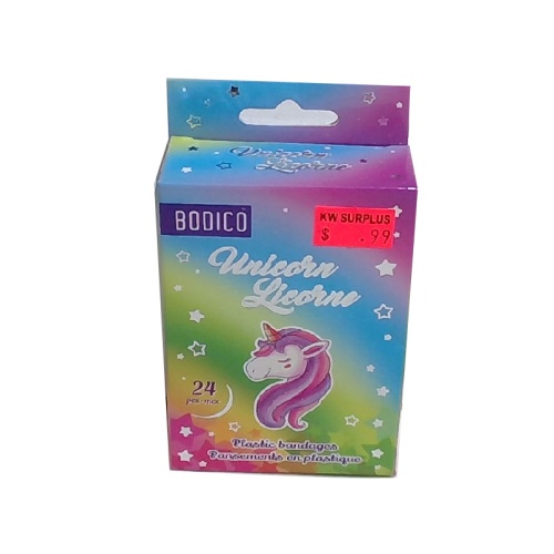 Bodico,24pc. Unicorn Bandages