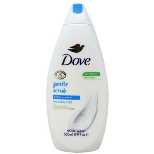 DOVE Body Wash 500ML GENTLE SCRUB