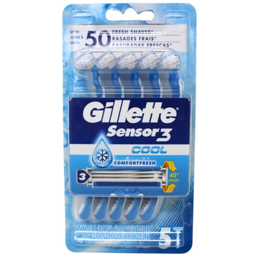 GILLETTE SENSOR COOL 5 pack