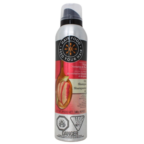 HAIR FOOD DRY SHAMPOO 140G WHITE NECTARINE&PEAR