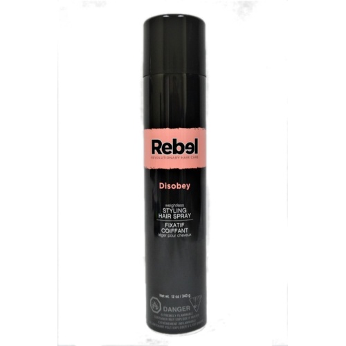 REBEL STYLING HAIR SPRAY 343GM WEIGHTLESS