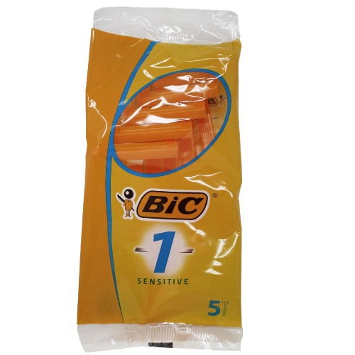 BIC DISPOSABLE RZR 5CT SENSITIVE/40