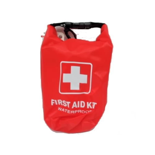 First Aid Kit 100pc. Waterproof Red Sack