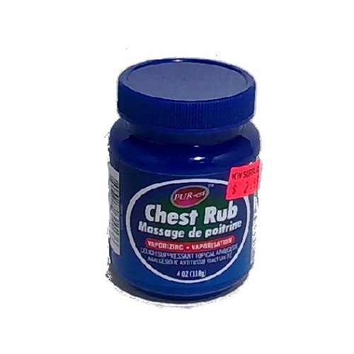 Pur-est Chest Rub 4 oz.