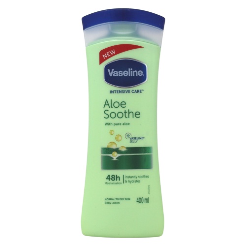 VASELINE B/L 400ML ALOE SOOTHE/6