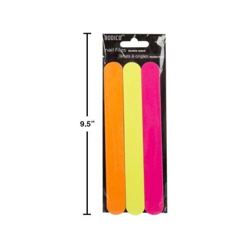 Bodico 3-pc neon nail file