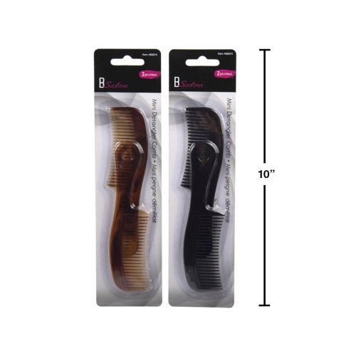 Bodico 2-pc Mini Detangler Comb