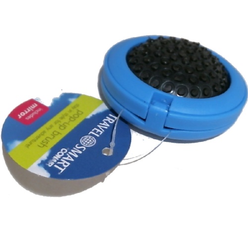 Brush Mini Pop-Up w/Mirror Round