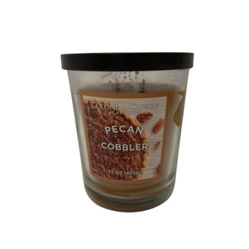 Jar Candle 15oz. Pecan Cobbler Colonial Candle