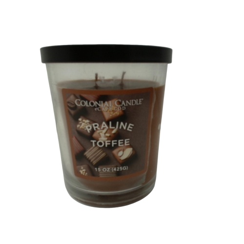 Jar Candle 15oz. Praline Toffee Colonial Candle