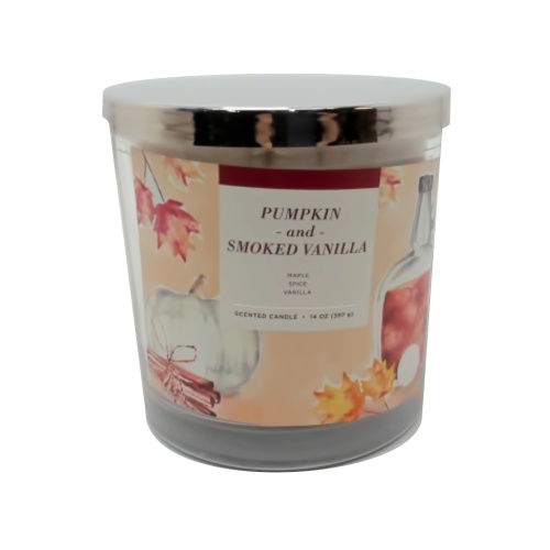 Scented Jar Candle 14oz. Pumpkin & Smoked Vanilla Sonoma