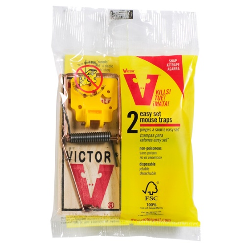 Baited mouse trap - two pack VICTOR