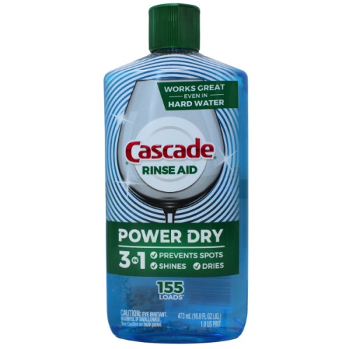 CASCADE 473ML RINSE AID PLATINUM