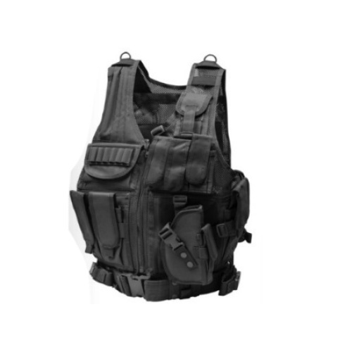 Assault tactical vest - black