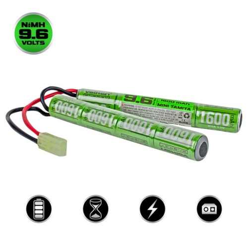 Battery - 9.6v NiMH Split Style 1600mAh