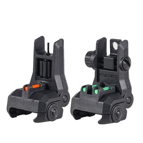 G&G Flip-Up Fibre Sights Black