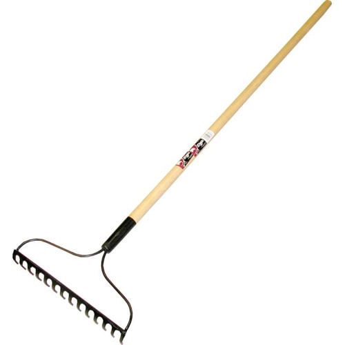 Bow garden rake 54 inch 14 tooth