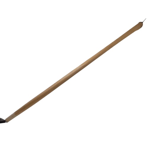 Round Mouth Shovel Handle 4' Laquered Wood