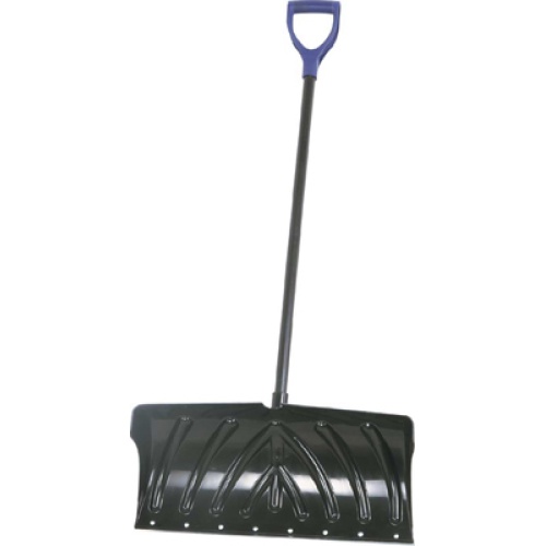 snow shovel pusher metal edge 24 inch